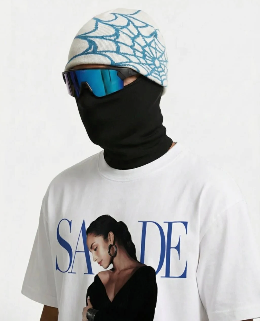 SPIDER WEB KNIT BEANIE