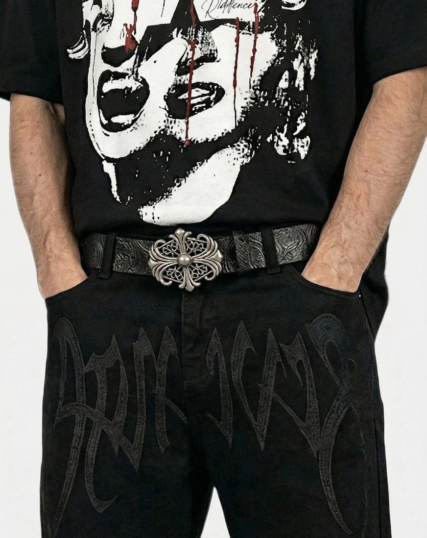 CHROME BELT