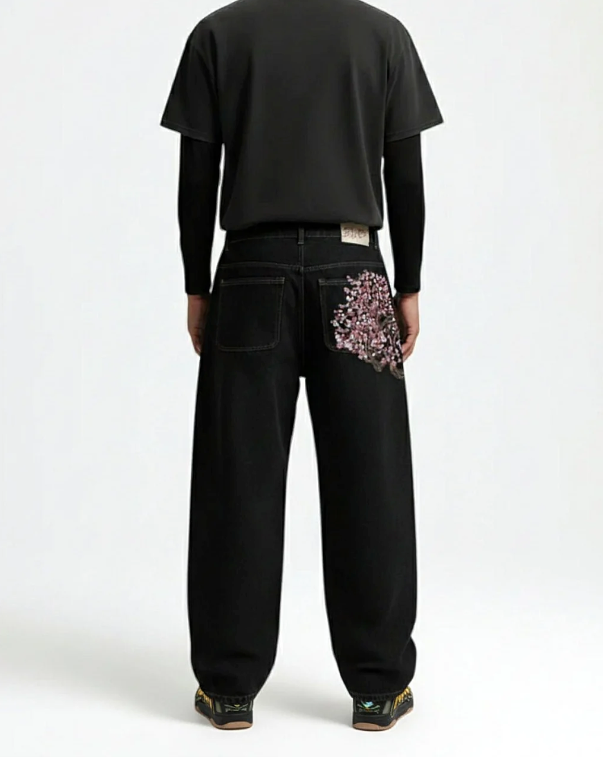 CHERRY BLOSSOM DENIM