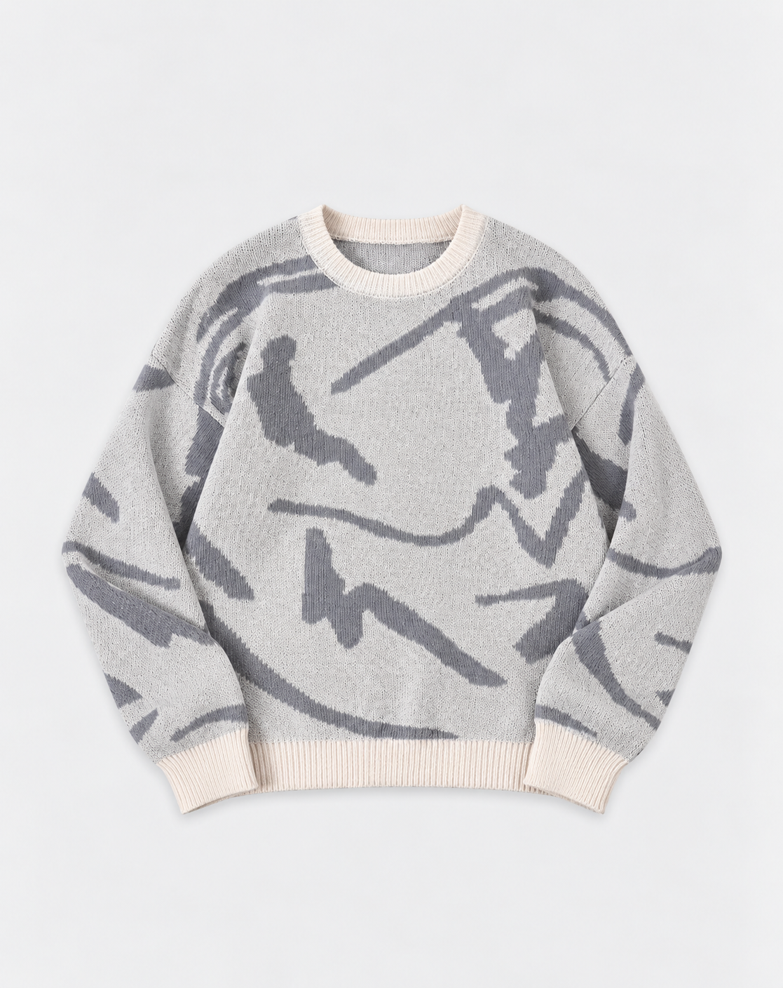 ABSTRACT KNIT SWEATER