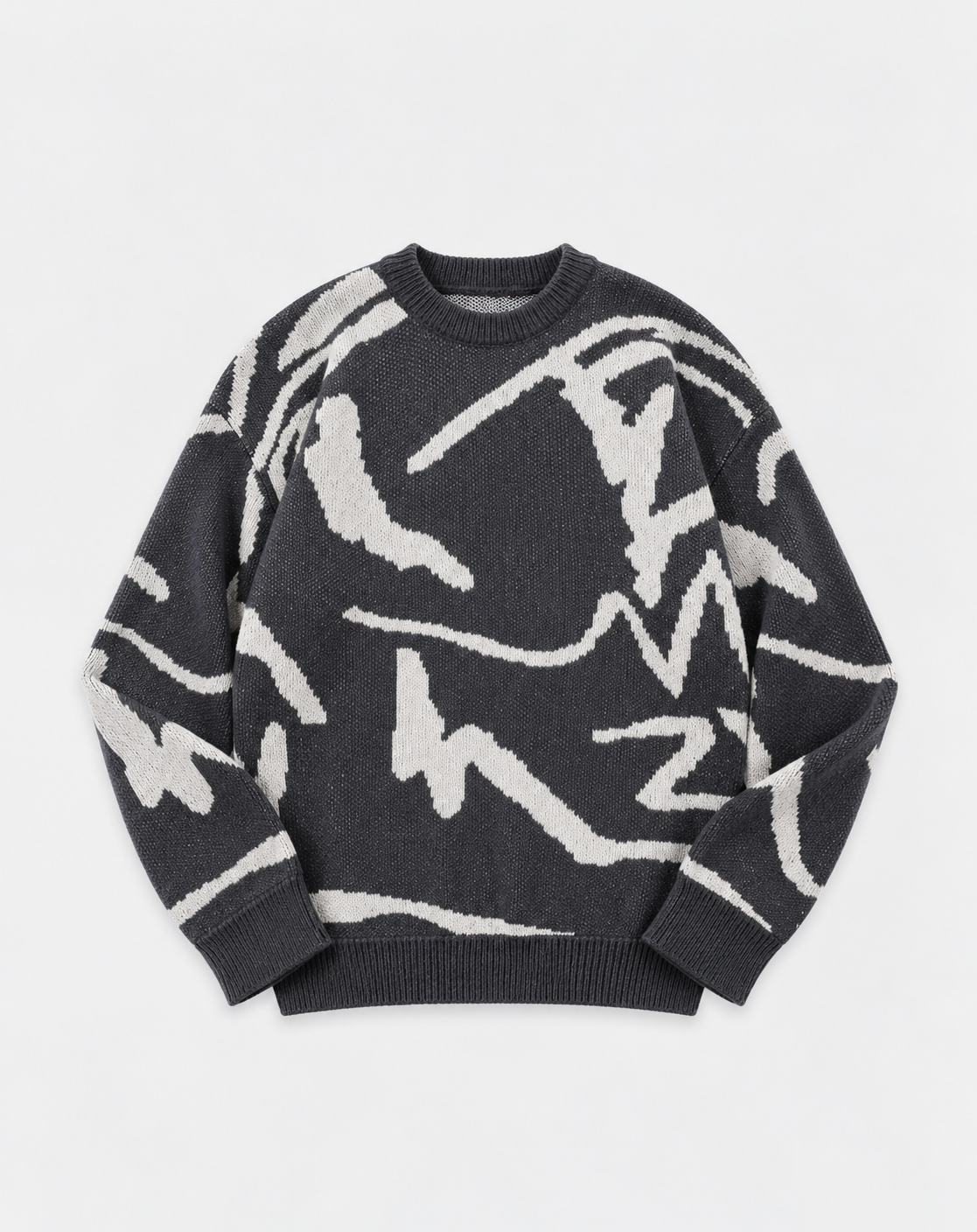 ABSTRACT KNIT SWEATER