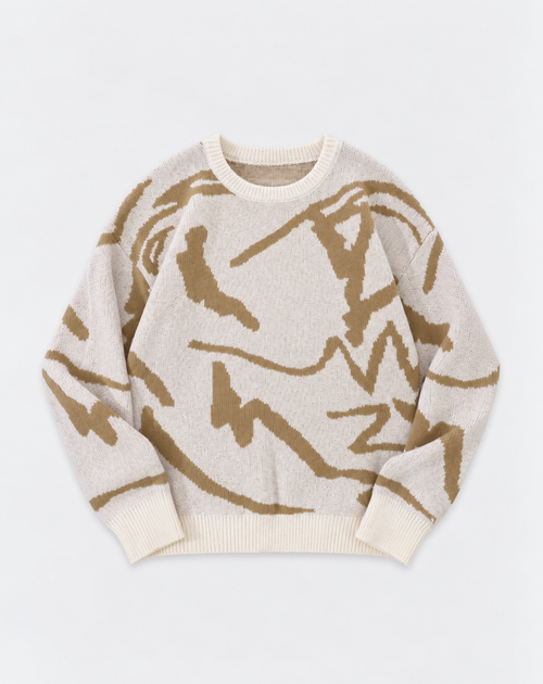 ABSTRACT KNIT SWEATER