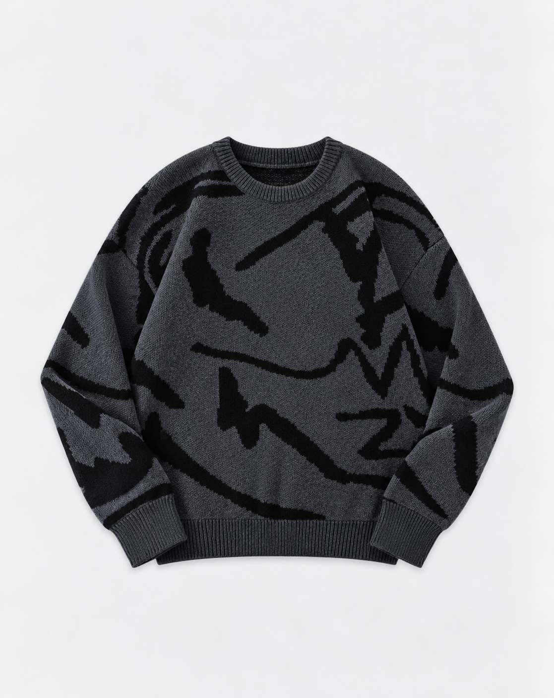 ABSTRACT KNIT SWEATER