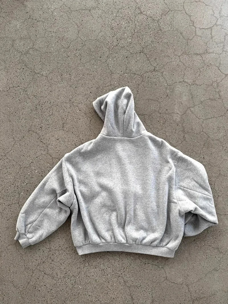 CHECKER LINE ZIP-UP