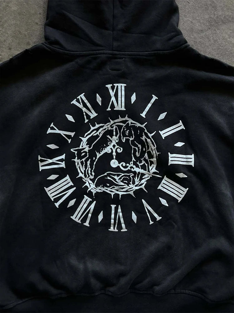 RUE LETTER ZIP-UP
