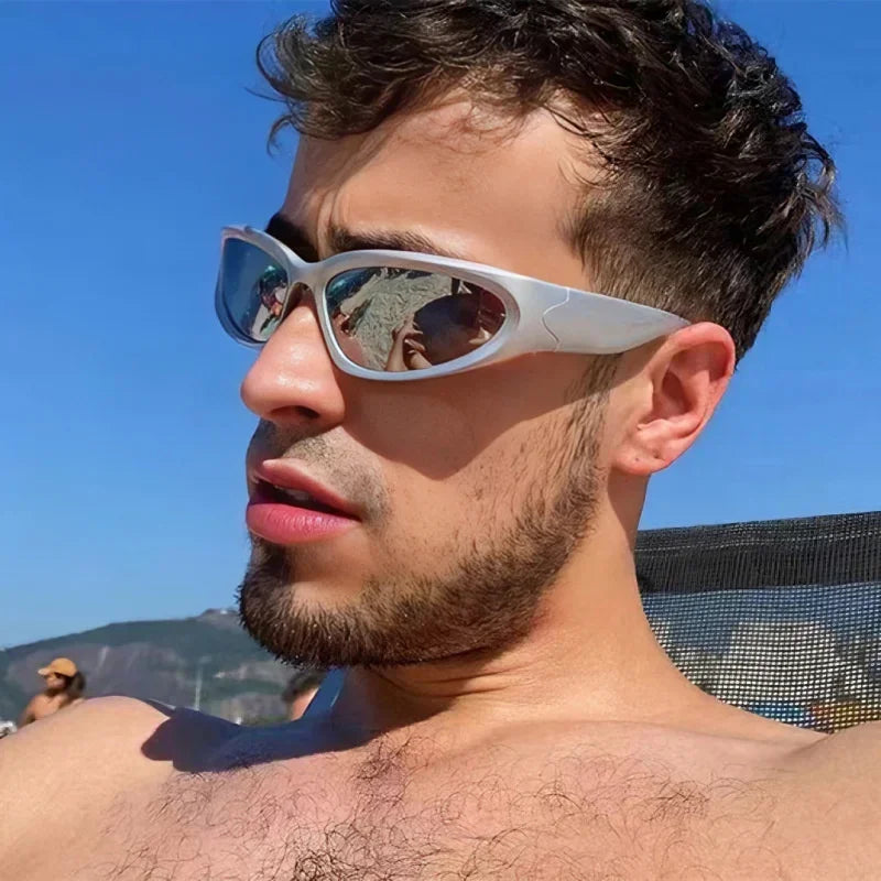 Y2K OVAL SUNGLASSES